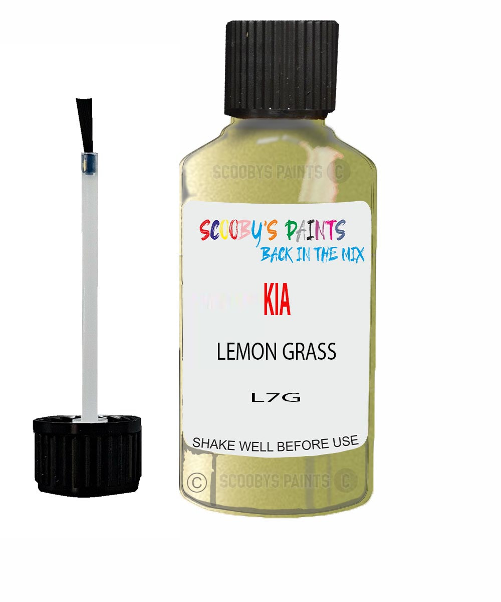 Paint For KIA picanto LEMON GRASS Code L7G Touch up Scratch Repair Pen ...