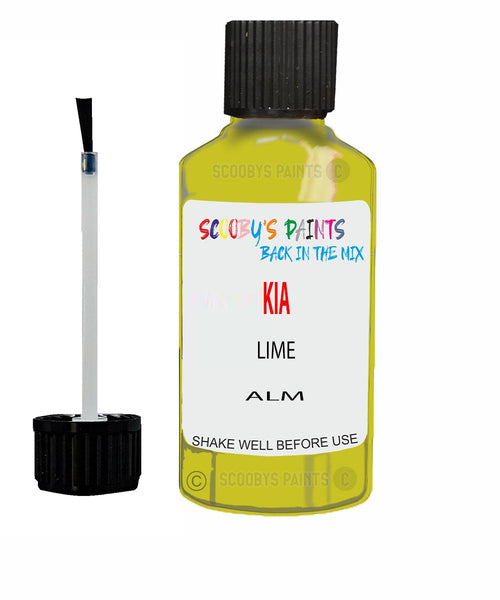 Paint For KIA picanto LIME Code ALM Touch up Scratch Repair Pen