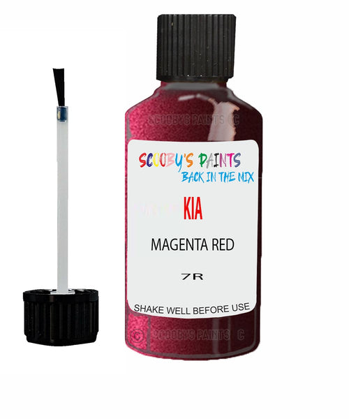 Paint For KIA optima MAGENTA RED Code 7R Touch up Scratch Repair Pen