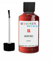 Paint For KIA pro ceed MARS RED Code O4 Touch up Scratch Repair Pen