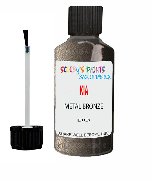 Paint For KIA forte METAL BRONZE Code DO Touch up Scratch Repair Pen