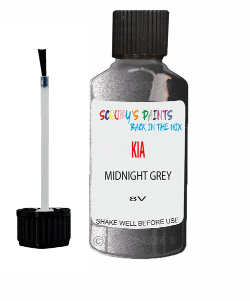 Paint For KIA magentis MIDNIGHT GREY Code 8V Touch up Scratch Repair Pen