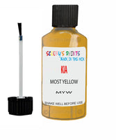Paint For KIA stonic MOST YELLOW Code MYW Touch up Scratch Repair Pen