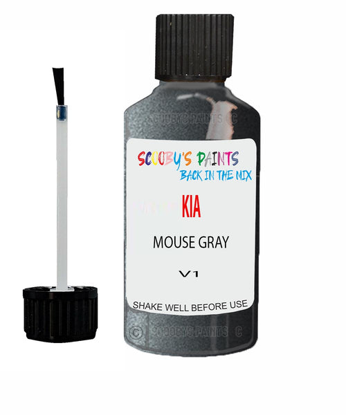 Paint For KIA sephia MOUSE GRAY Code V1 Touch up Scratch Repair Pen