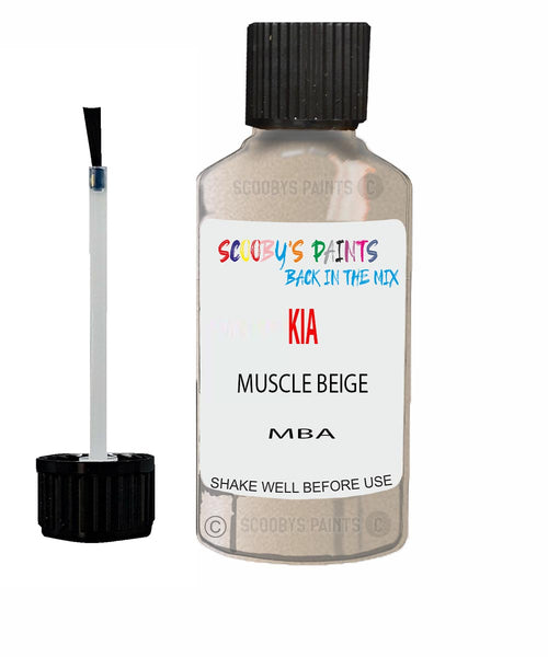 Paint For KIA sorento MUSCLE BEIGE Code MBA Touch up Scratch Repair Pen