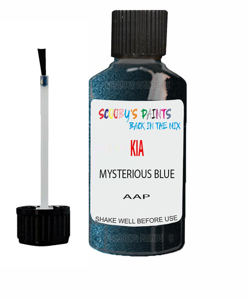 Paint For KIA carens MYSTERIOUS BLUE Code AAP Touch up Scratch Repair Pen