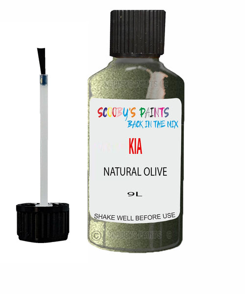 Paint For KIA sportage NATURAL OLIVE Code 9L Touch up Scratch Repair Pen