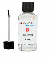 Paint For KIA joice NOBLE WHITE Code NW Touch up Scratch Repair Pen