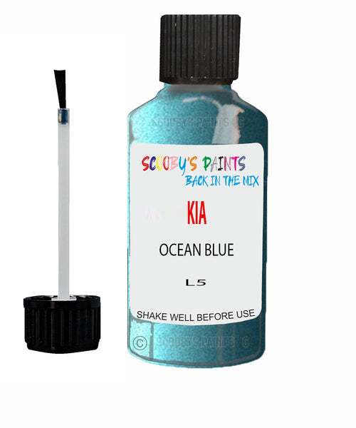 Paint For KIA sephia OCEAN BLUE Code L5 Touch up Scratch Repair Pen