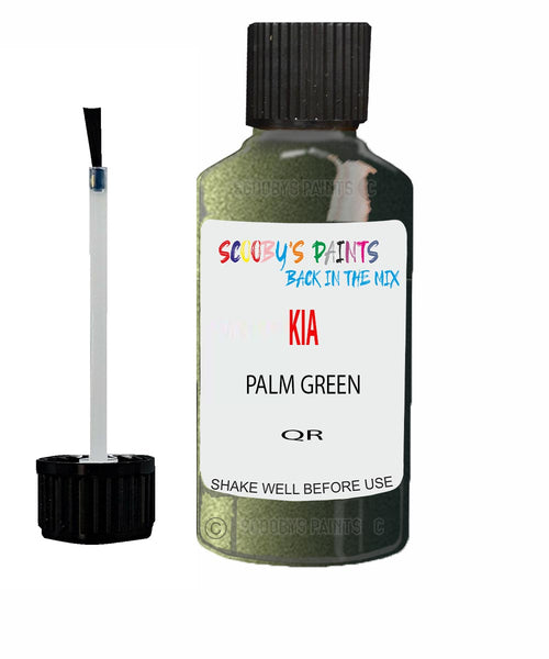 Paint For KIA joice PALM GREEN Code QR Touch up Scratch Repair Pen