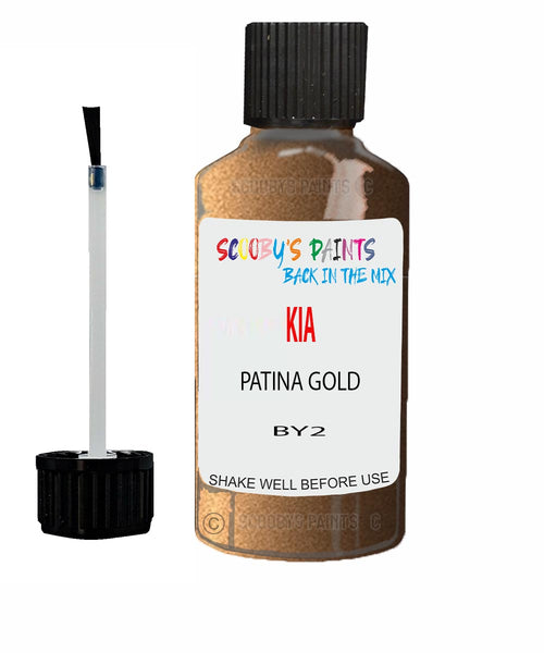 Paint For KIA sportage PATINA GOLD Code BY2 Touch up Scratch Repair Pen