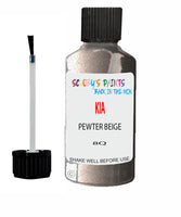 Paint For KIA pro ceed PEWTER BEIGE Code 8Q Touch up Scratch Repair Pen