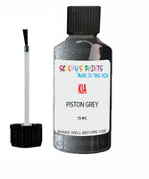 Paint For KIA sportage PISTON GREY Code 5K Touch up Scratch Repair Pen
