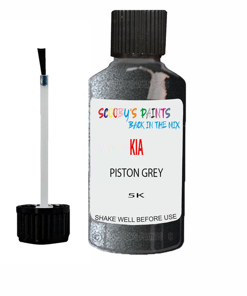 Paint For KIA ceed sw PISTON GREY Code 5K Touch up Scratch Repair Pen