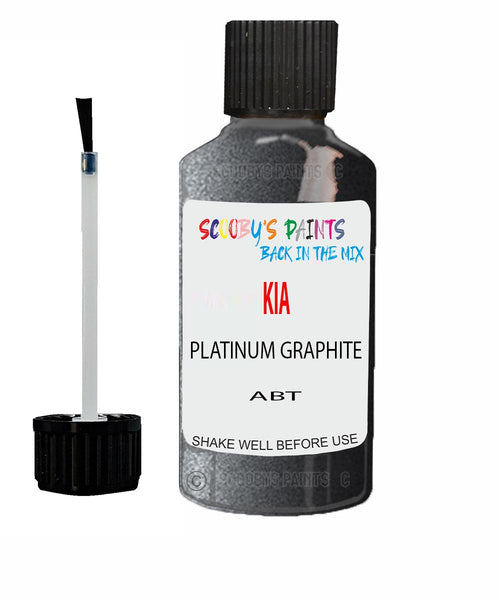 Paint For KIA stonic PLATINUM GRAPHITE Code ABT Touch up Scratch Repair Pen
