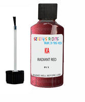 Paint For KIA optima RADIANT RED Code R1 Touch up Scratch Repair Pen