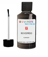 Paint For KIA niro RICH ESPRESO Code DN9 Touch up Scratch Repair Pen