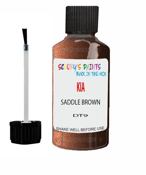 Paint For KIA soul SADDLE BROWN Code DT9 Touch up Scratch Repair Pen