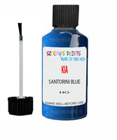 Paint For KIA forte SANTORINI BLUE Code HO Touch up Scratch Repair Pen