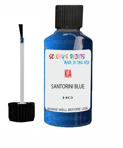 Paint For KIA spectra SANTORINI BLUE Code HO Touch up Scratch Repair Pen