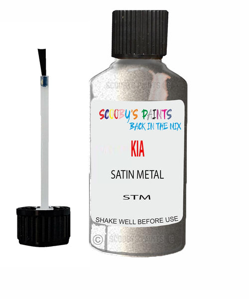 Paint For KIA optima SATIN METAL Code STM Touch up Scratch Repair Pen