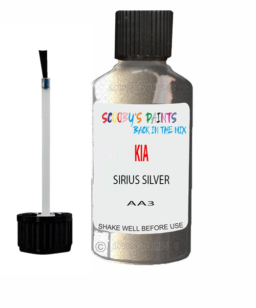Paint For KIA ceed SIRIUS SILVER Code CSS Touch up Scratch Repair Pen