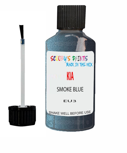 Paint For KIA stonic SMOKE BLUE Code EU3 Touch up Scratch Repair Pen