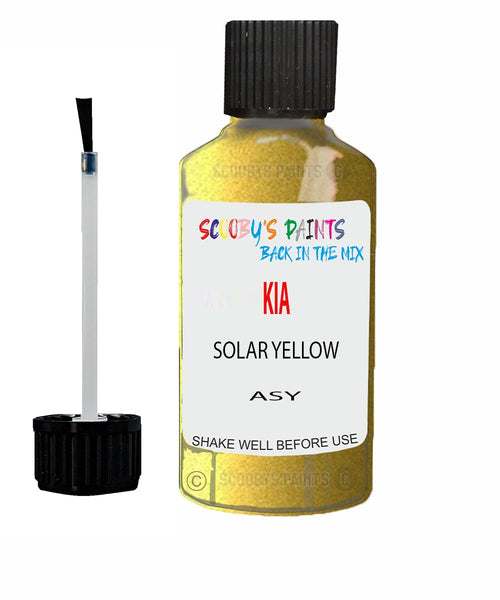 Paint For KIA soul SOLAR YELLOW Code ASY Touch up Scratch Repair Pen