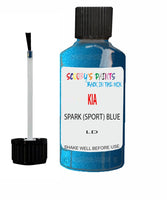 Paint For KIA Rio SPARK (SPORT) BLUE Code LD Touch up Scratch Repair Pen