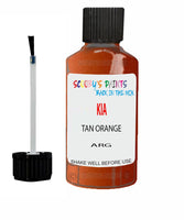 Paint For KIA stonic TAN ORANGE Code ARG Touch up Scratch Repair Pen