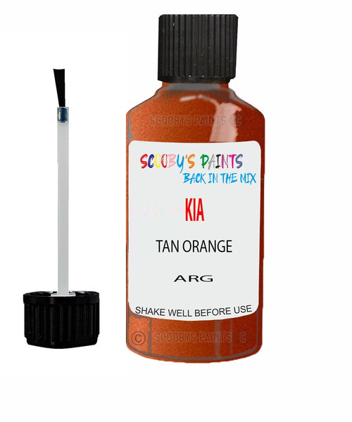 Paint For KIA Rio TAN ORANGE Code ARG Touch up Scratch Repair Pen