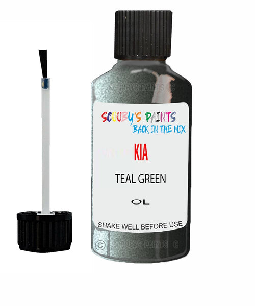 Paint For KIA sportage TEAL GREEN Code OL Touch up Scratch Repair Pen