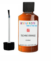 Paint For KIA ceed TECHNO ORANGE Code DM Touch up Scratch Repair Pen