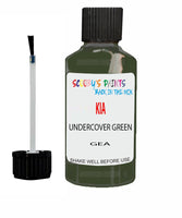 Paint For KIA soul UNDERCOVER GREEN Code GEA Touch up Scratch Repair Pen