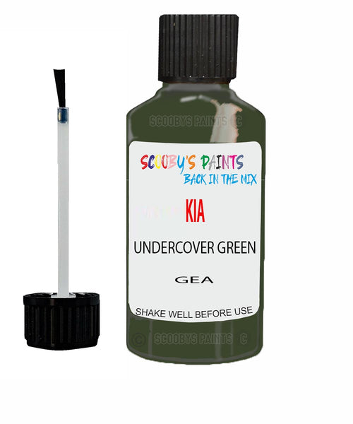 Paint For KIA soul UNDERCOVER GREEN Code GEA Touch up Scratch Repair Pen