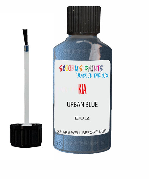 Paint For KIA Rio URBAN BLUE Code EU2 Touch up Scratch Repair Pen
