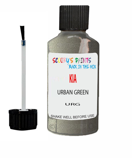 Paint For KIA Rio URBAN GREEN Code URG Touch up Scratch Repair Pen