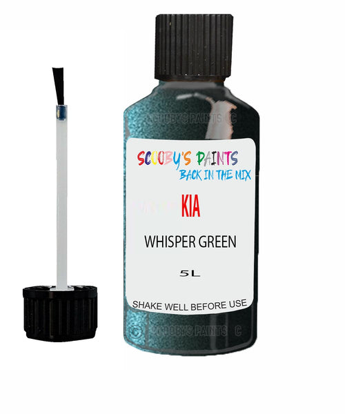 Paint For KIA shuma WHISPER GREEN Code 5L Touch up Scratch Repair Pen