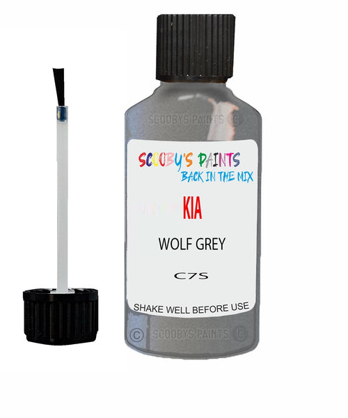 Paint For KIA optima WOLF GREY Code C7S Touch up Scratch Repair Pen