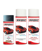 Primer undercoat anti rust Spray Paint For Kia Carens Atlantic Blue Colour Code B2