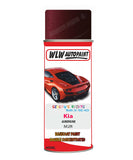 Aerosol Spray Paint For Kia Optima Aubergine Colour Code M2R