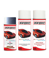 Primer undercoat anti rust Spray Paint For Kia Carens Metal Light Grey Colour Code 4T
