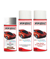 Primer undercoat anti rust Spray Paint For Kia Carens Bright Silver Colour Code 3D