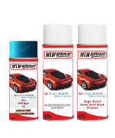Primer undercoat anti rust Spray Paint For Kia Pro Ceed Byte Blue Colour Code 5B