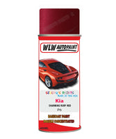 Aerosol Spray Paint For Kia Magentis Charming Ruby Red Colour Code P6