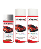 Primer undercoat anti rust Spray Paint For Kia Optima Clear Silver Colour Code 6C