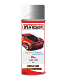 Aerosol Spray Paint For Kia Carens Clear Silver Colour Code 6C