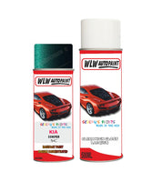 Basecoat refinish lacquer Spray Paint For Kia Carens Conifer Colour Code 5C