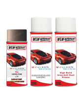 Primer undercoat anti rust Spray Paint For Kia Ceed Copper Stone Colour Code L2B