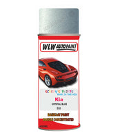 Aerosol Spray Paint For Kia Carnival Crystal Blue Colour Code B8